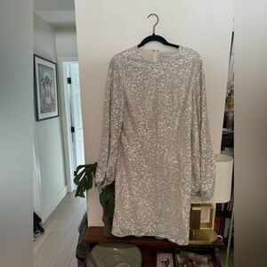 Sequin Bridal Wedding Party Dress by BHLDN